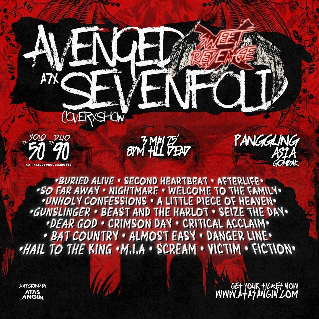 AVENGED SEVENFOLD TRIBUTE LIVE IN KL