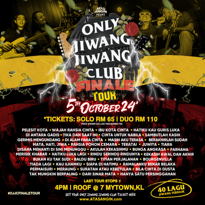 ONLY JIWANG JIWANG CLUB FINALE TOUR