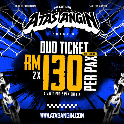 ATAS ANGIN FESTIVAL 2026 : ONE LAST SHINE