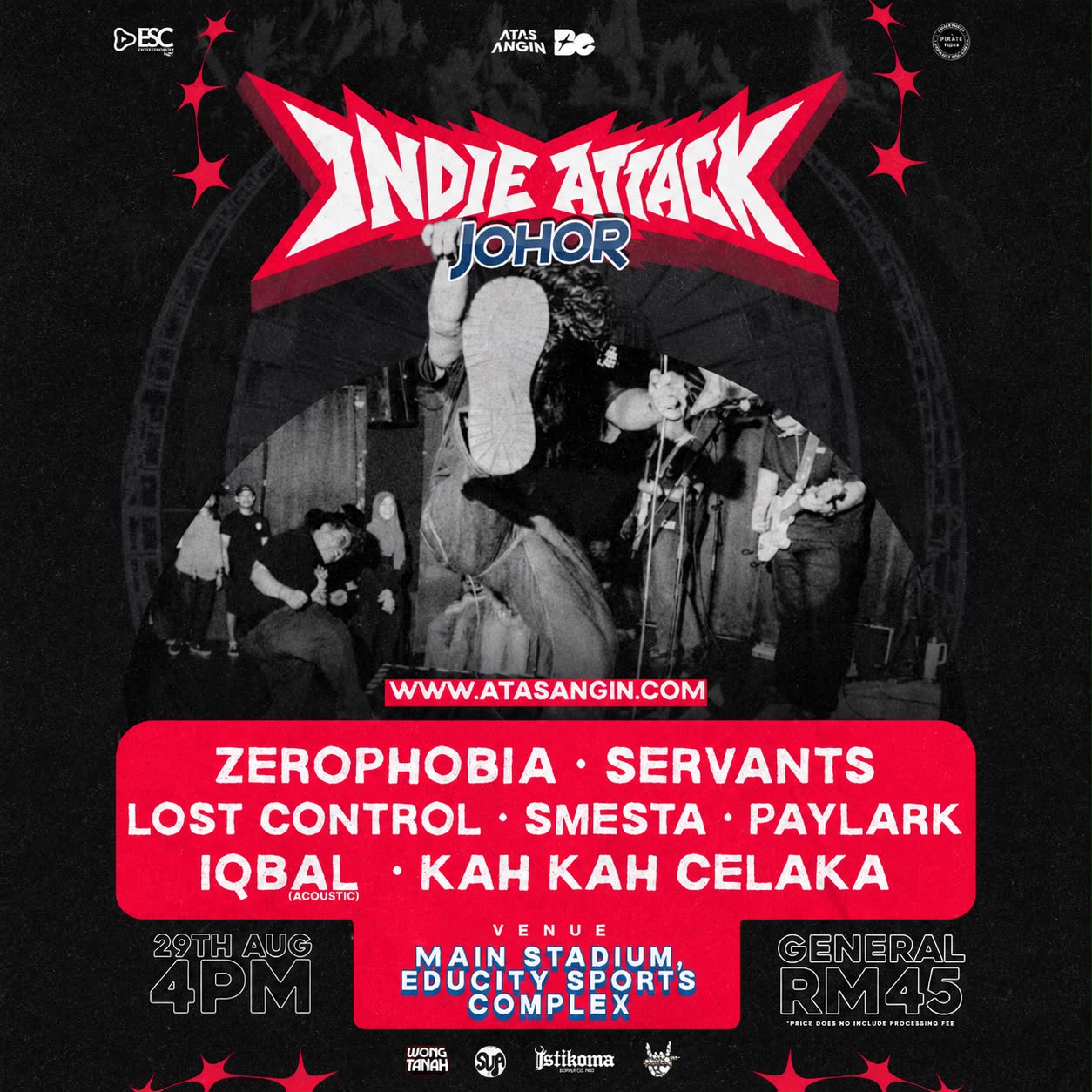 INDIE ATTACK JOHOR BAHRU